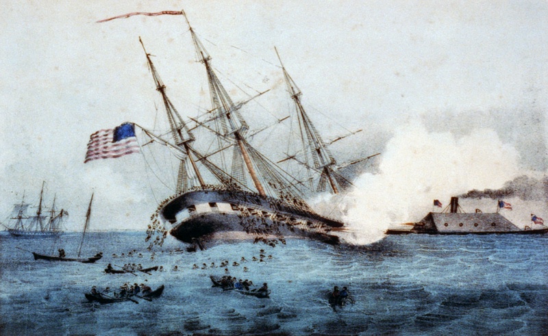 Monitor Merrimack Battle.jpg