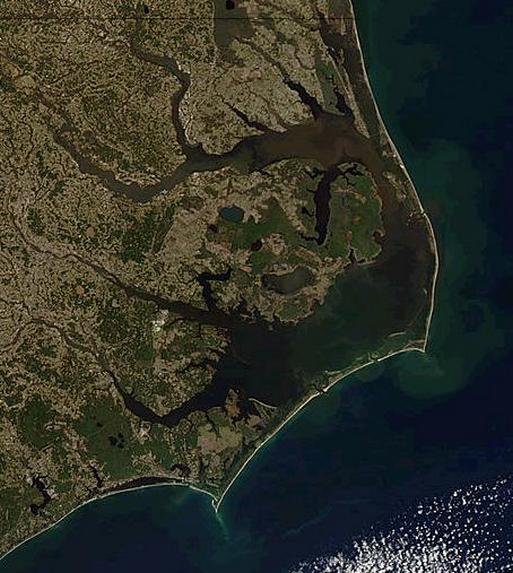 Outer Banks Albemarle Sound Pamlico Sound.gif