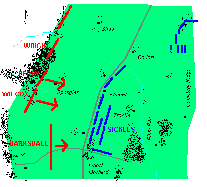 Perry's Brigade at the Gettysburg Charge.gif