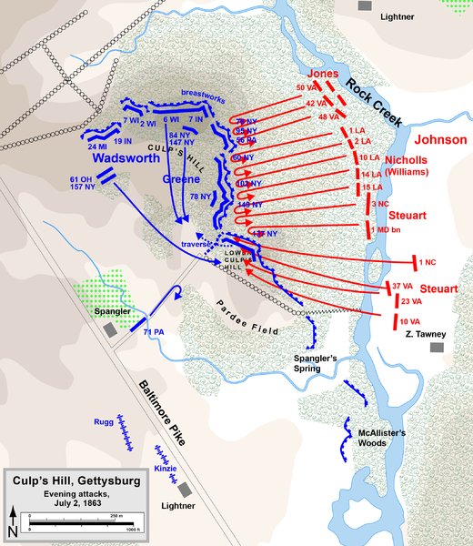 Battle of Spangler's Spring, Gettysburg.jpg