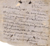 Letter written by Thomas concerning smallpox